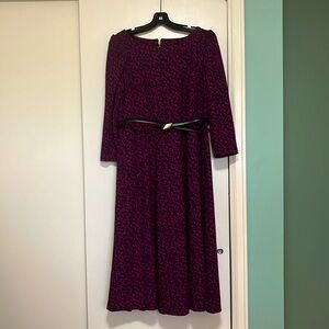 ALine/Fit and Flair/Purplish Pink and darker Purple